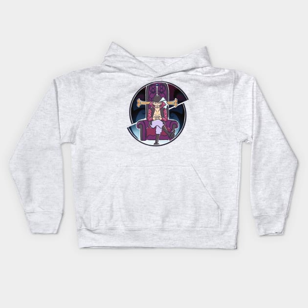 Dracule Mihawk Kids Hoodie by i want money